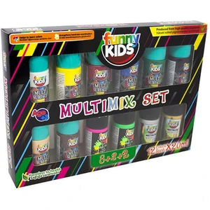 Funny Kids Multimix 20 Ml.x 12 Renk Tüp Set (FNNY-MLTX-020-05686)