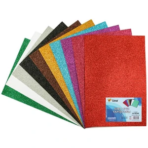 Eva Simli Yapışkanlı 20X30 Cm. Karışık Renk 10'lu (RBE-400)