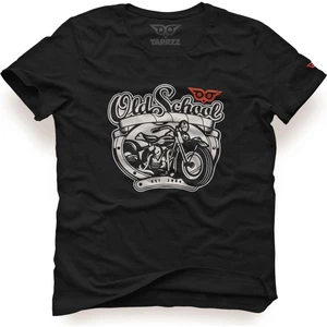 Old School Motorcu Tasarım Tişört