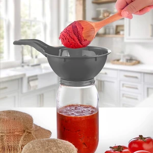 Pratik Saplı Kavanoz Hunisi - Kışa Hazırlık - Salçalık- Sosluk