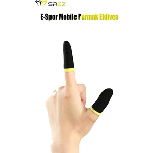 Parmak Eldivenleri - Pubg Oyun Eldiveni Ter Geçirmez 1 Çift - 2 Parmaklık Ultra Hassasiyet