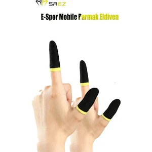 Pubg Parmaklık Eldiveni 2 Çift 4 Adet E-Spor Mobile Parmak Eldiven Ultra Hassasiyet