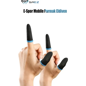 Pubg Parmaklık Eldiveni 2 Çift 4 Adet E-Spor Mobile Parmak Eldiven Ultra Hassasiyet