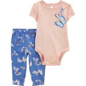 Kız Bebek 2'li Alt Üst Set Pembe