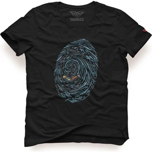 Parmak Izi ve Dalgıç Tasarım Tişört