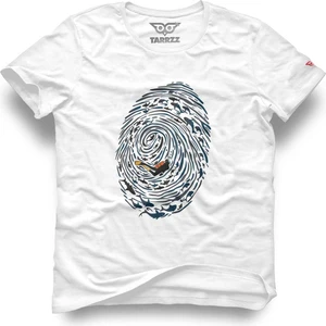Parmak Izi ve Dalgıç Tasarım Tişört