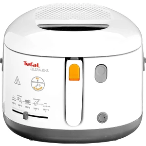 One Filtre 2,1 L Fritöz Tekli Antrasit, Beyaz 1900 W, 2,1 Kg, Plastik