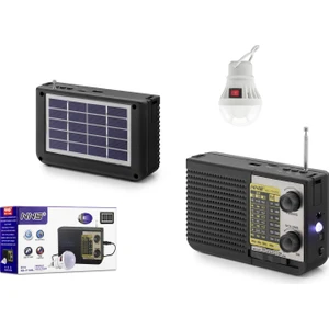 NS1110SL Nostalji Bt Speaker Solar 150*54*93MM