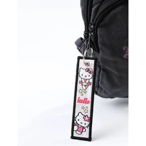 Hello Kitty Çift Taraflı Dokuma Kumaş Anahtarlık