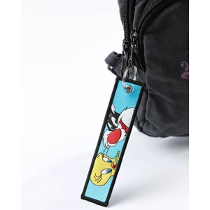 Tweety Çift Taraflı Dokuma Kumaş Anahtarlık