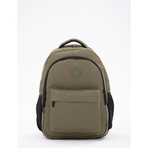 Okul Sırt Çantası Laptop Bölmeli Günlük Çanta Kız Erkek Haki Ilkokul - Ortakul - Lise