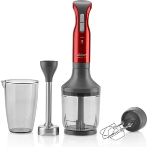Prostick 1500 Çok Fonksiyonlu El Blenderi - 1500 W, 1,2 lt Doğrayıcı, 900 ml Ölçü Kabı, Kırmızı