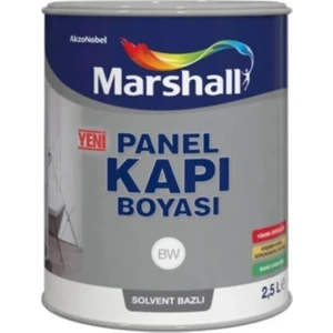 Solvent Bazlı Panel Kapı Boyası 2,5 Lt