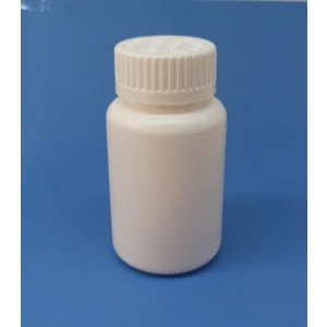 Demet Home 100 ml Bastır Çevir Kapak Numune - İlaç - Tarım - Ecza - Tablet - Hap - Kapsül Plastik Kutu Şişesi