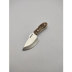 Alpha Bıçak Kolye Bıçağı Kamp Outdoor Bıçak El Yapımı Paslanmaz Çelik Kılıflı Geyik