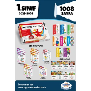 Öğretmen Evde Yayınları 1. Sınıf Okuma Yazma Seti