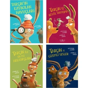Tarçın ve Gizemli Sesler - Tarçın ve Büyük Tartışma - Tarçın ile En Iyi Arkadaşları - Tarçın’ın Kaybolan Havuçları / 4 Kitap Set