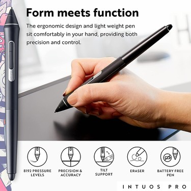 Wacom Intuos Pro Medium Bluetooth Grafik Çizim Tableti Fiyatı