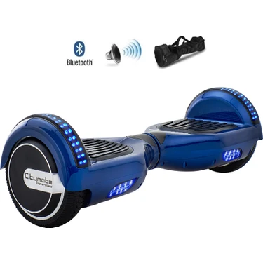 Smart Balance Citymate Mavi Hoverboard 6.5" Smart Balance Scooter Elektrikli Kaykay Bluetooth