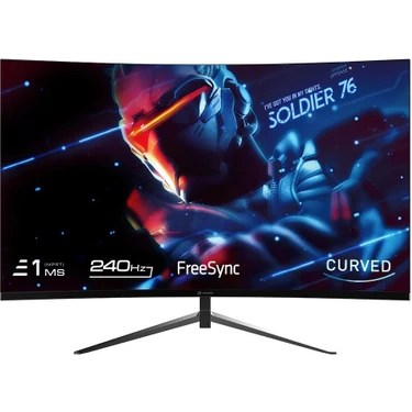 GameBooster GB-2726CF 27" 240hz VA 1ms FHD Curved R1500 Gaming