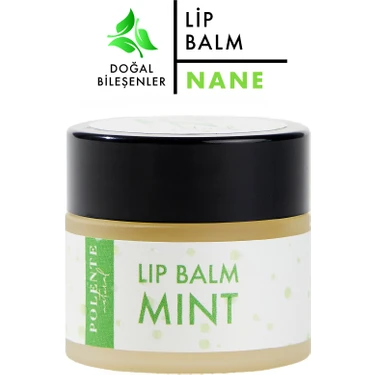 Polente Natural Naneli Lip Balm - Nemlendirici Dudak Kremi (10