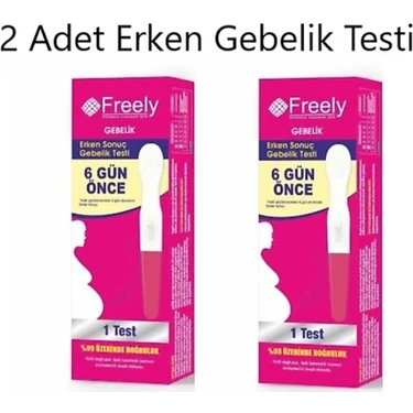 Freely Erken Gebelik Testi x 2