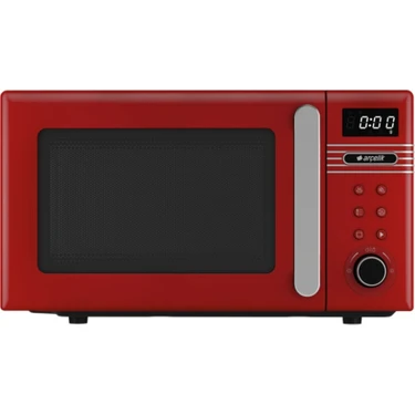 Arçelik Mikrodalga Fırın Md 220 K Vintage 20 Litre 1000 W Beyaz Renkli Dijital Kontrol