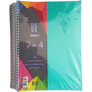 Artlantis 7+4 Ayraçlı Defter 11 Konulu 225 Yaprak 1 Adet 7 Fiyatı
