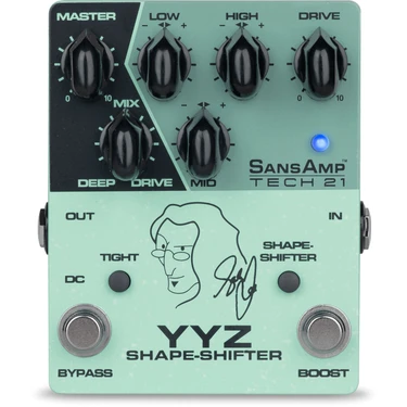 Tech 21 Geddy Lee Yyz Shape-Shifter Bas Gitar