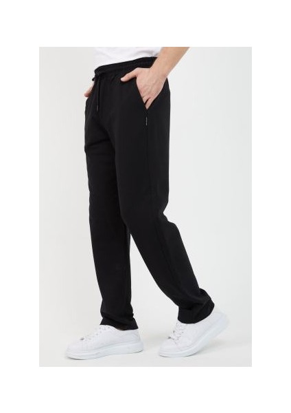 Siyah-Antrasit-Lacivert Erkek Düz Paça Rahat Kesim 3'lü Eşofman Altı Paketi fiyatları