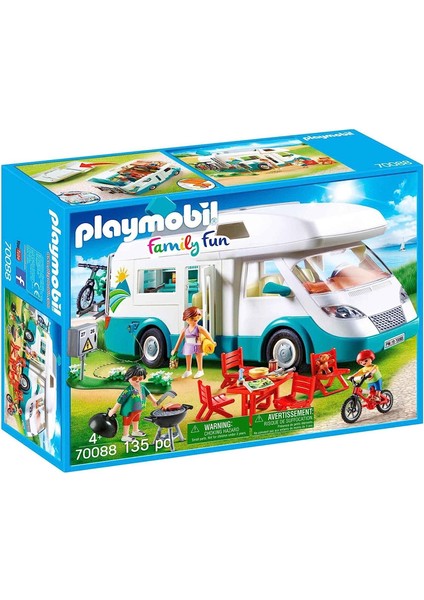 Playmobıl Family Fun 70088 Aile Karavan, Itibaren 4 Yıl