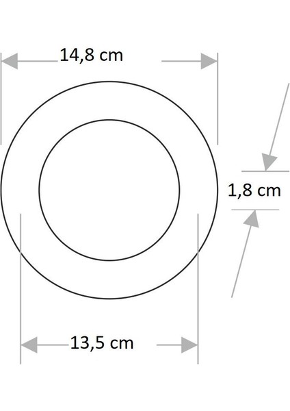 9W Slim Panel LED