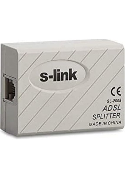 SL-2005 Lüks Filtreli Adsl Splitter