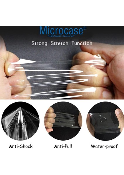 Huawei Band 8 Tam Kaplayan Kavisli Ekran Koruyucu 3D Pet Film - Siyah AL3385 modelleri