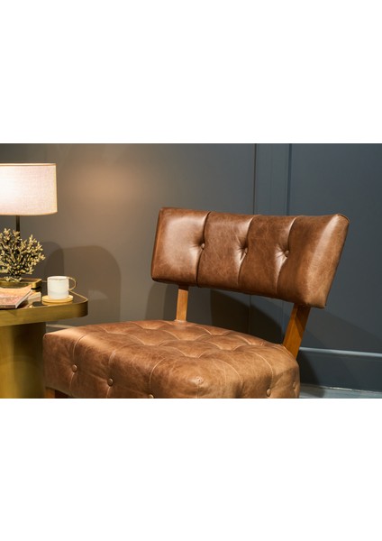 Tesco Gerçek Deri Berjer / Kahverengi fiyatları