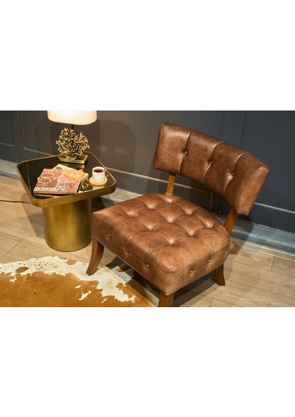 Tesco Gerçek Deri Berjer / Kahverengi modelleri