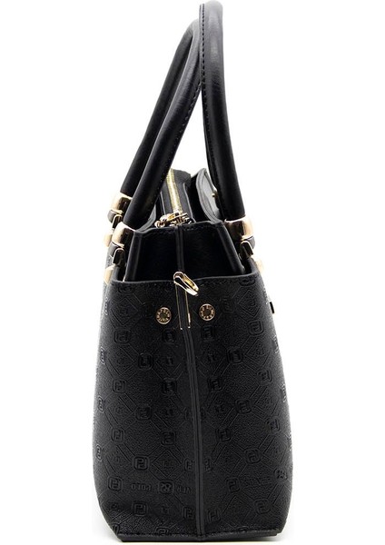 Kadın El Çantası Siyah - Siyah SP826 Silver & Polo