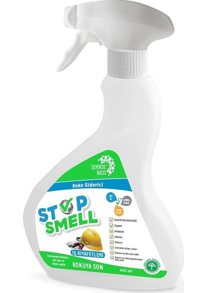 Stop Smell Iş Kıyafetleri Için Koku Giderici Sprey  450 ml