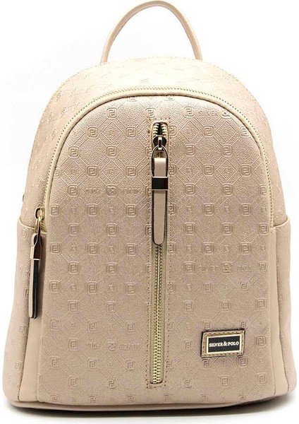 Kadın Sırt Çantası Nut - S.nut SP901 Silver & Polo