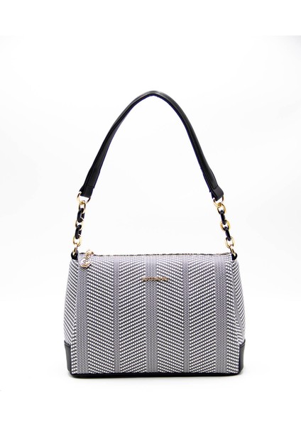 Silver & Polo Siyah Beyaz - Siyah SP910 Kadın Çapraz Çanta fiyatları