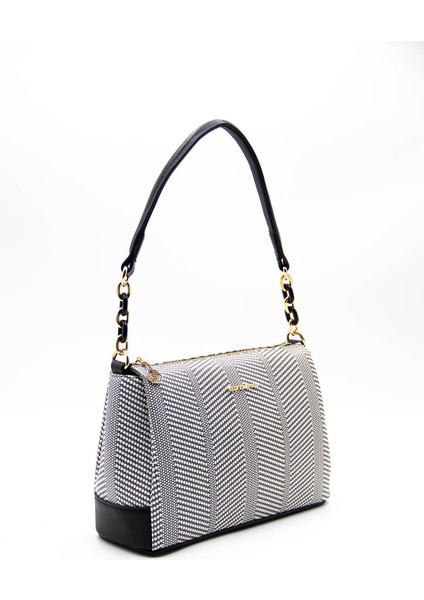 Silver & Polo Siyah Beyaz - Siyah SP910 Kadın Çapraz Çanta modelleri