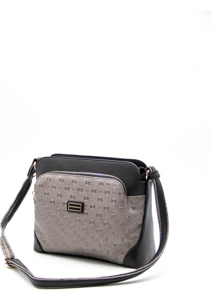 Kadın Çapraz Çanta Platin - Siyah SP364 Silver & Polo indirimleri