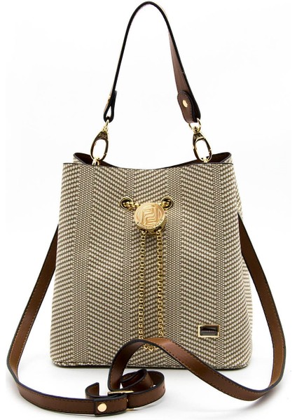 Kadın Çapraz Çanta Bej - Taba SP967 Silver & Polo fiyatları
