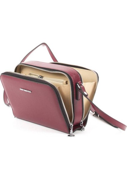 Silver & Polo Bordo - Bordo SP888 Kadın Çapraz Çanta modelleri