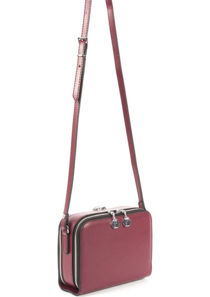 Silver & Polo Bordo - Bordo SP888 Kadın Çapraz Çanta fırsatları