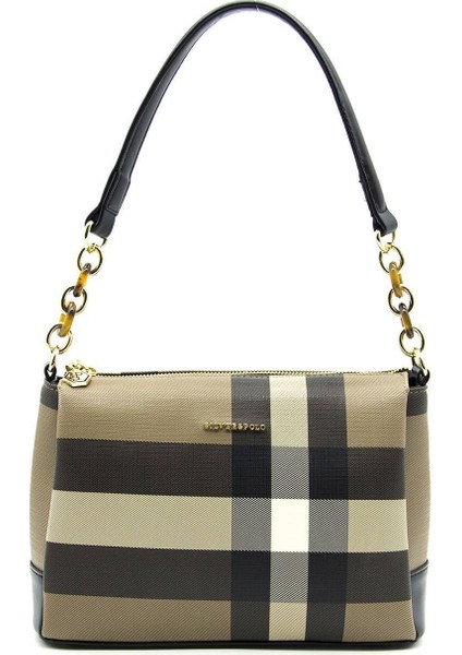 Kadın Çapraz Çanta Kahve - Siyah SP910 Silver & Polo