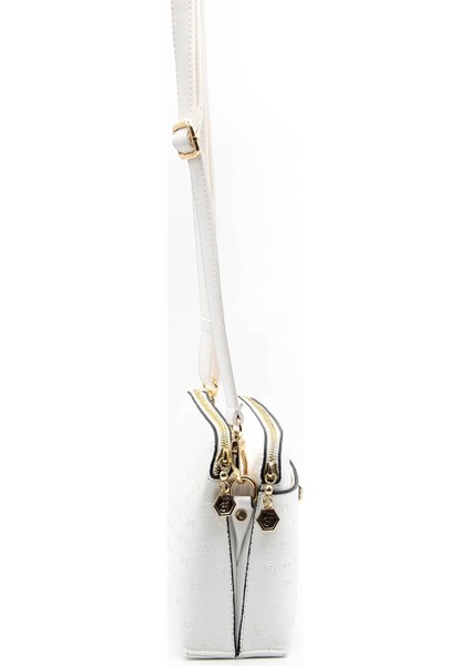 Kadın Çapraz Çanta Beyaz - Beyaz SP623 Silver & Polo fırsatları