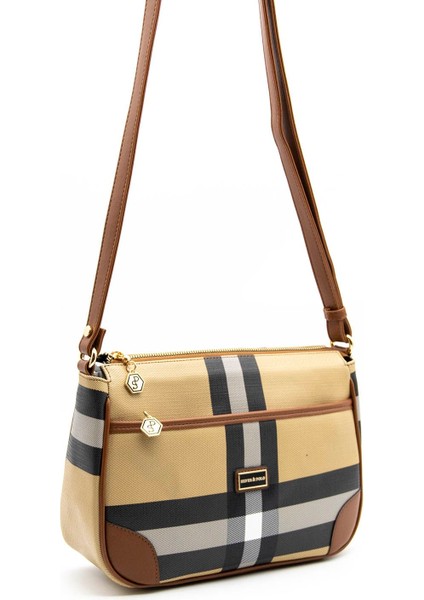 Silver & Polo Bej - Taba SP1060 Kadın Çapraz Çanta modelleri