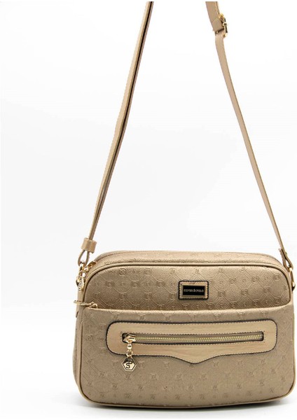 Bronz - S.nut SP491 Kadın Çapraz Çanta