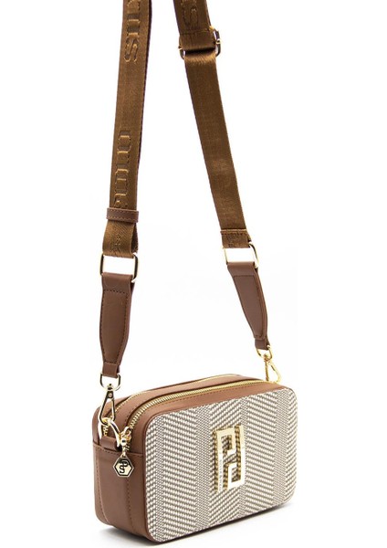 Bej - Taba SP1078 Kadın Çapraz Çanta modelleri